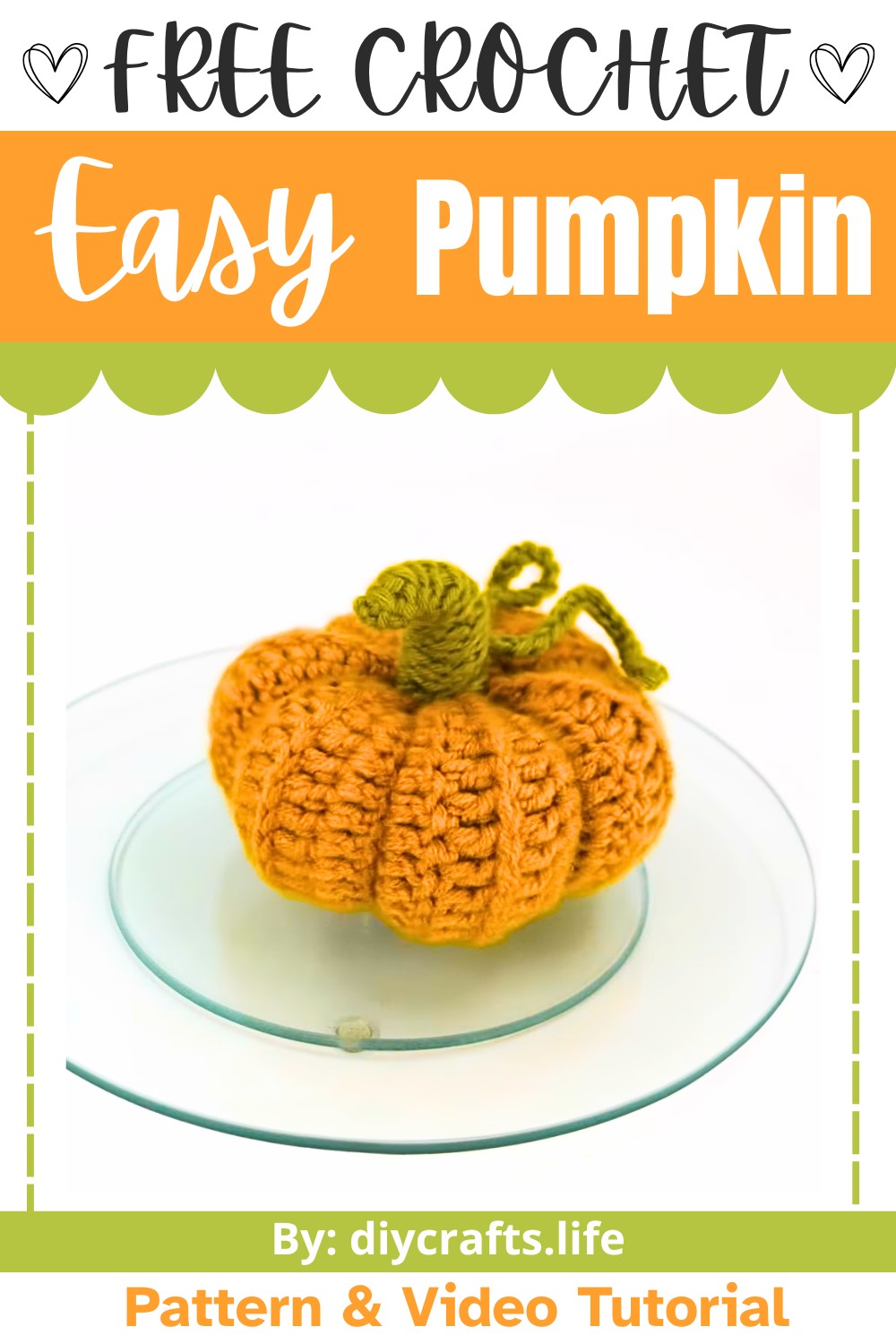 Easy Pumpkin Crochet Pattern : Perfect for Fall Decor