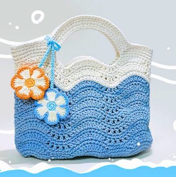 How To Crochet A Wave Bag