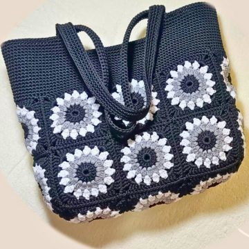 How to make a Granny Square Bag
