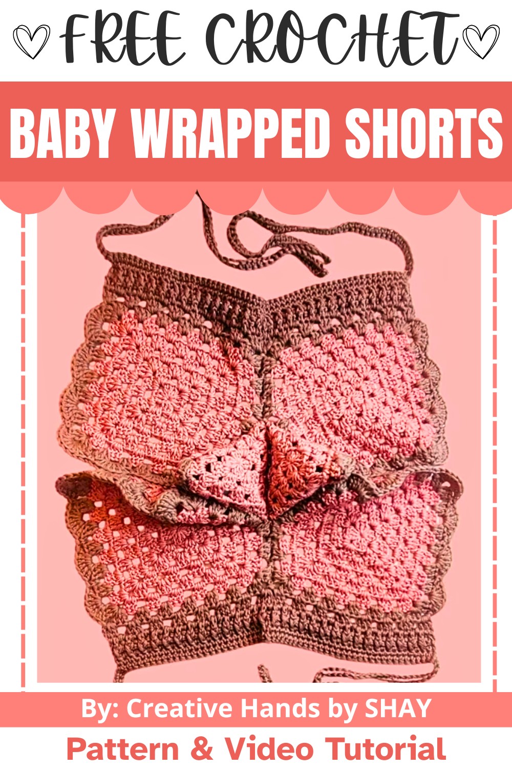 Crochet Baby Wrapped Shorts Tutorial: Easy, Soft, and Stylish