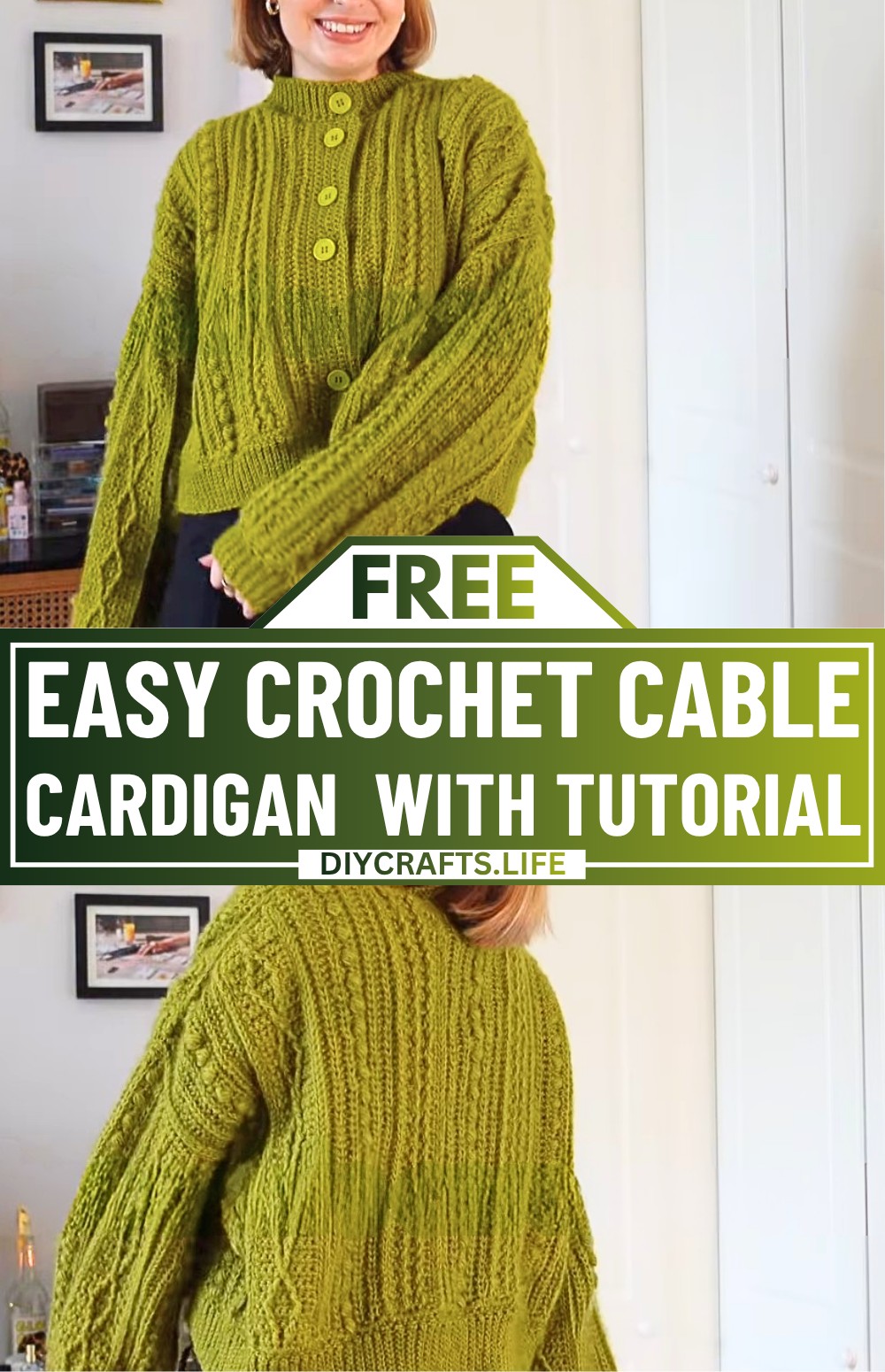 Crochet Cable Cardigan Tutorial With Easy Steps for a Stylish & Cosy Look