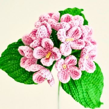 Crochet Hydrangea Flowers Tutorial – Beautiful Fabric Blooms