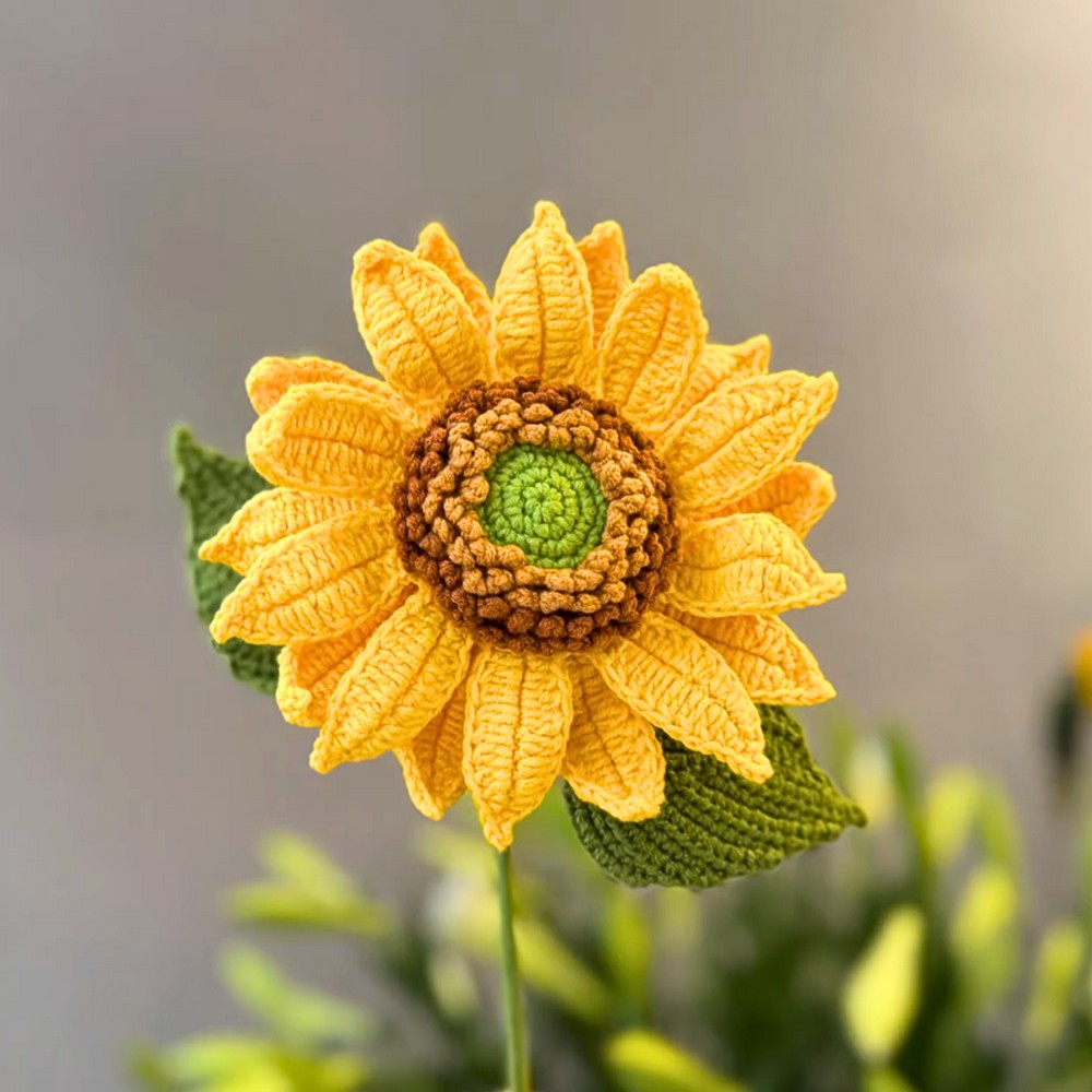 Crochet Sunflower Tutorial – Realistic Flower Design