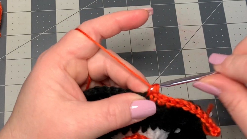 Easy Crochet Halloween Wind Spinner with Spider Design