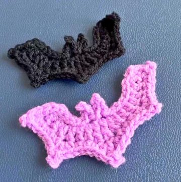 How to Crochet Quick and Easy Halloween Bats Pattern