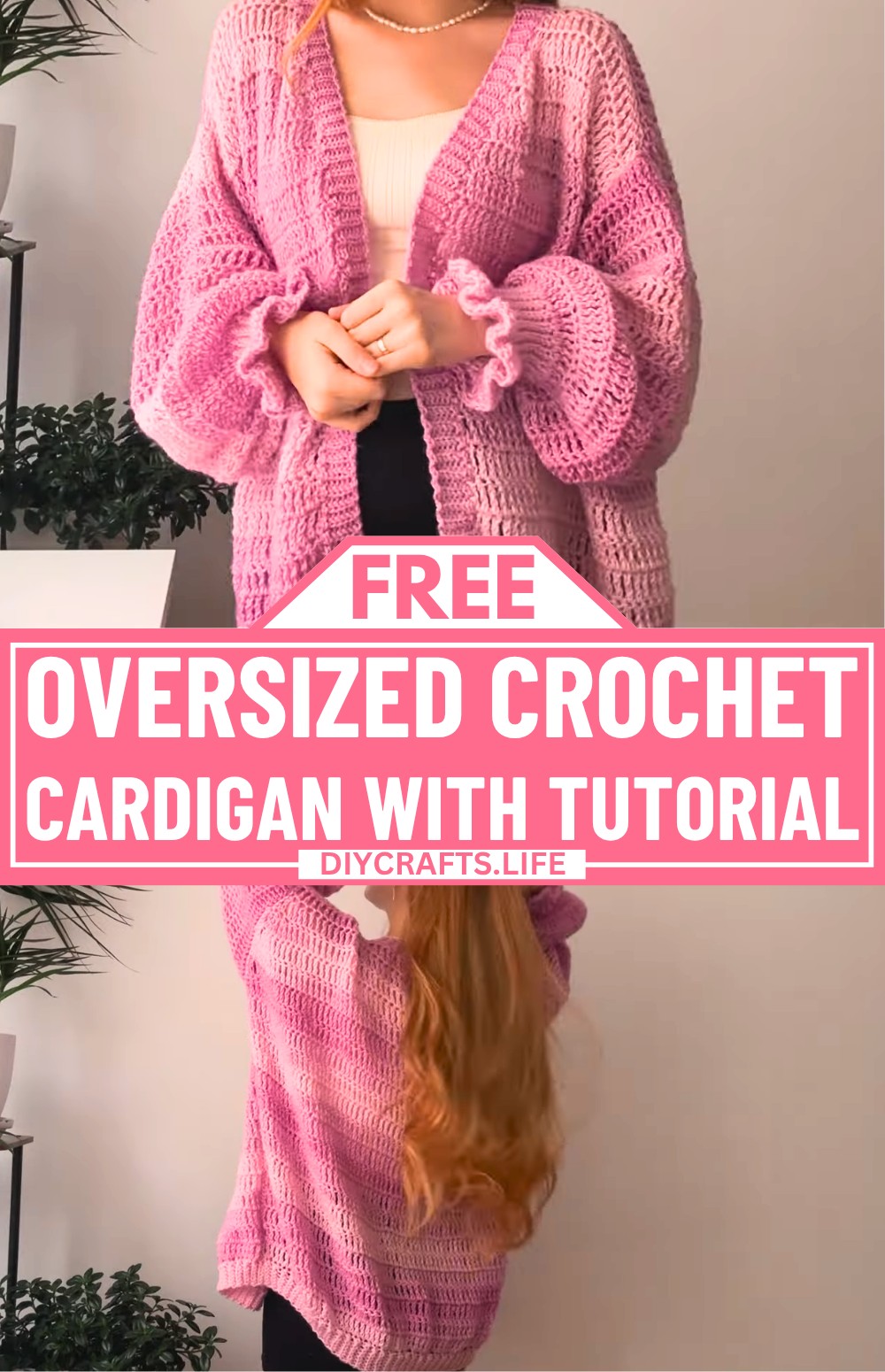 Super Oversized Crochet Cardigan Tutorial for Beginners