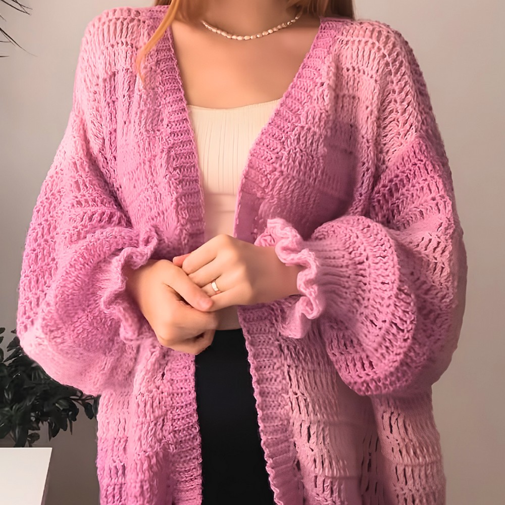 Super Oversized Crochet Cardigan Tutorial for Beginners