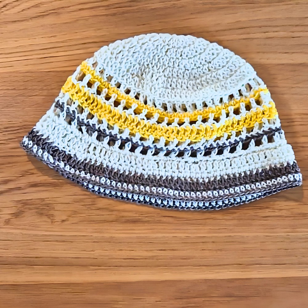 Create a Beachy Summer Bucket Hat Crochet Pattern