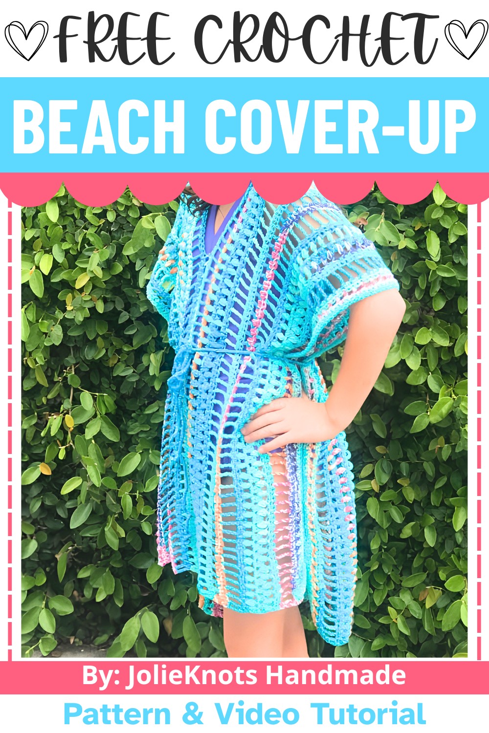 Crochet Plus Size Boho Top & Beach Cover-Up Pattern