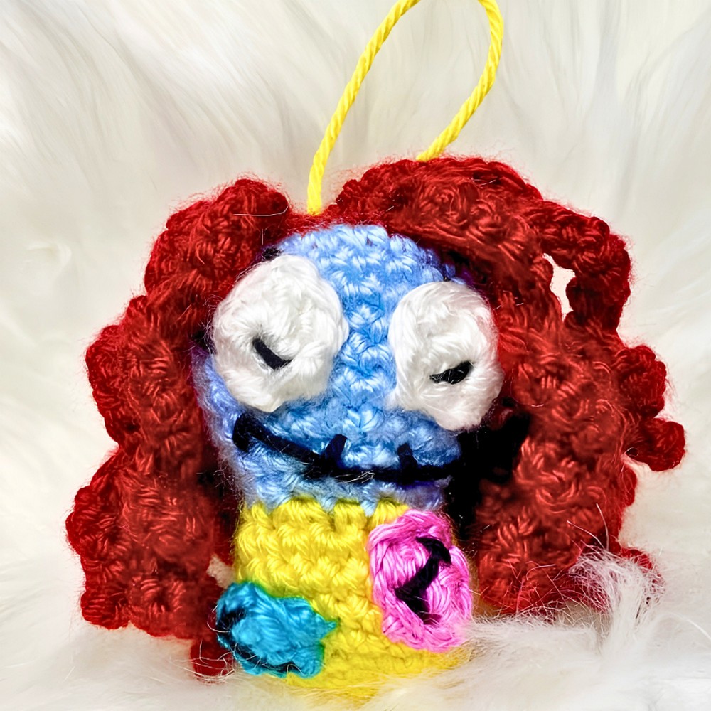 Crochet Sally Ornament Nightmare Before Christmas