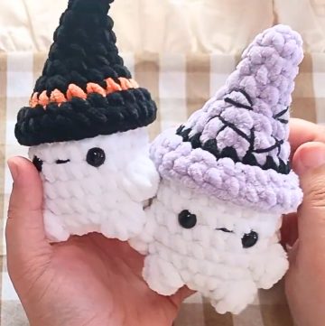 Easy Crochet No Sew Witch Pattern For Halloween