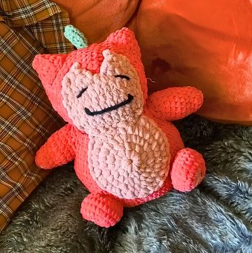 How to Crochet a Pumpkin Snorlax for Fall and Pokémon Fans