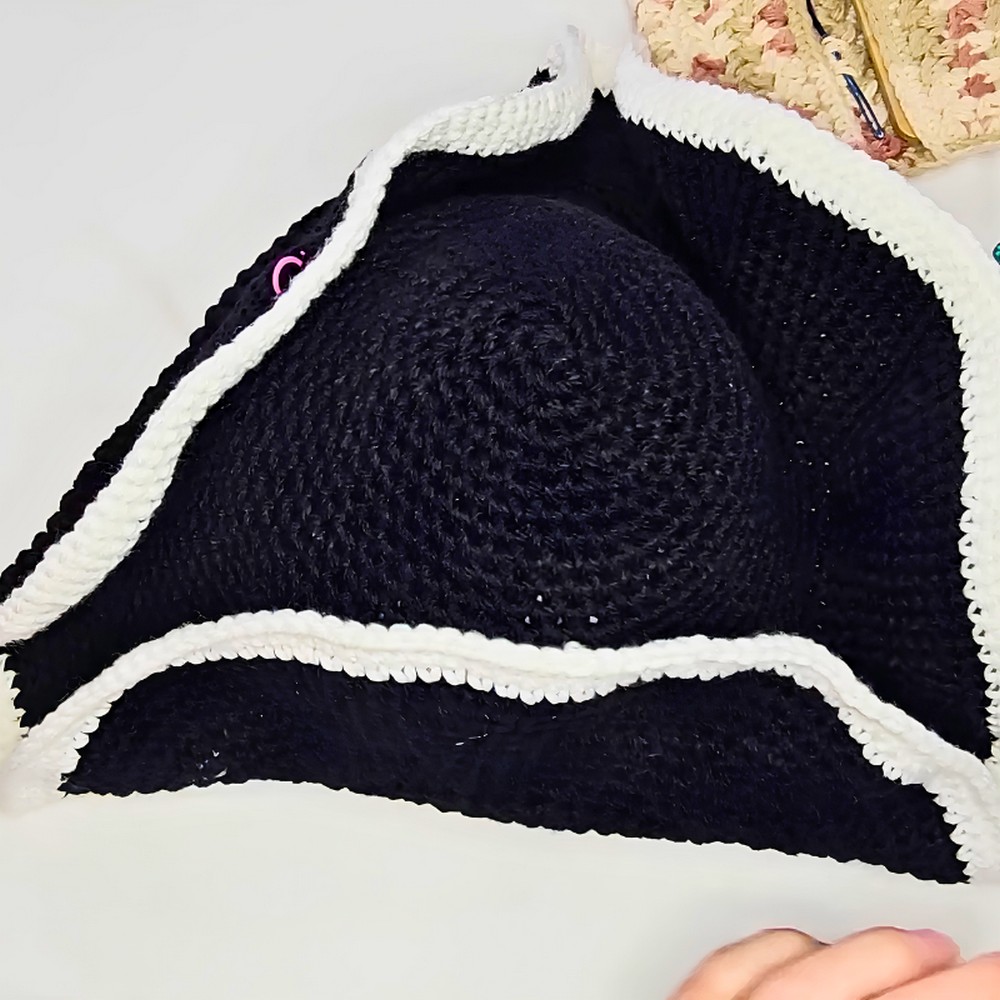 Simple Crochet Pirate Hat With Easy Pattern