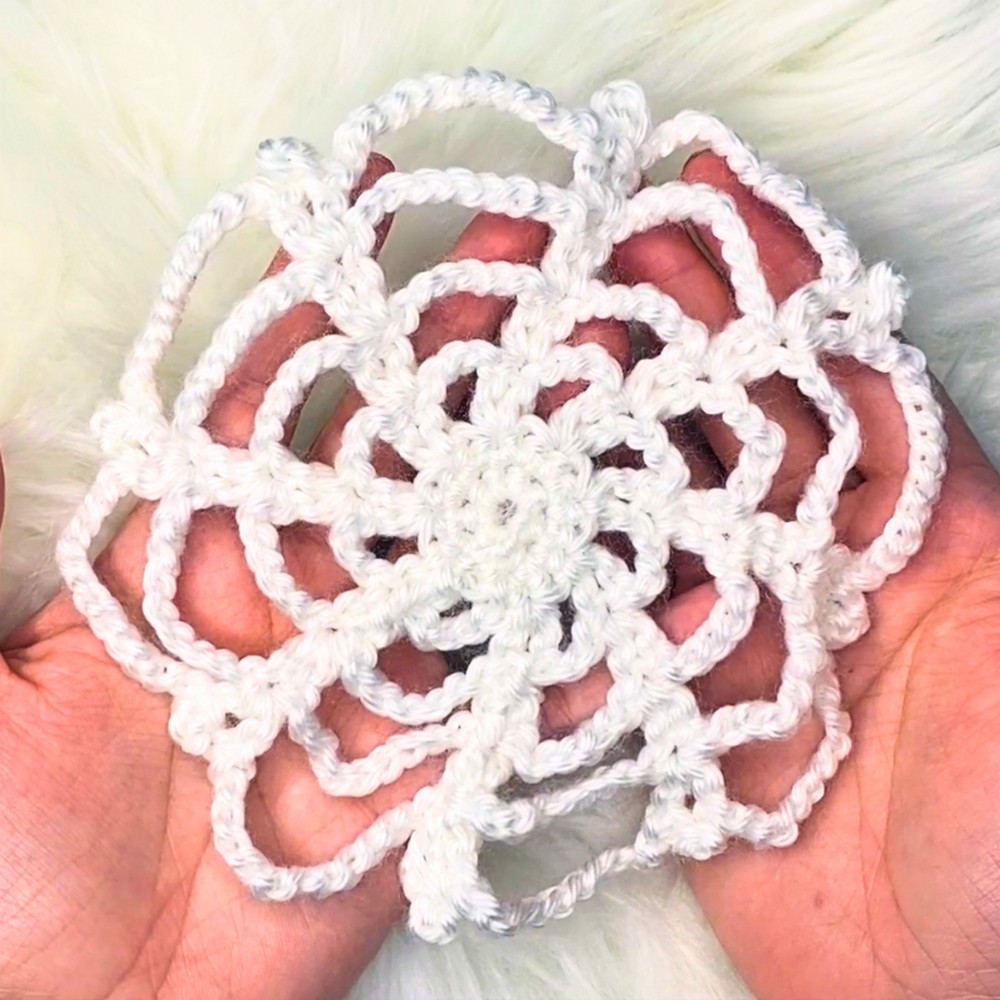 Crochet Spider Web Doily Pattern 