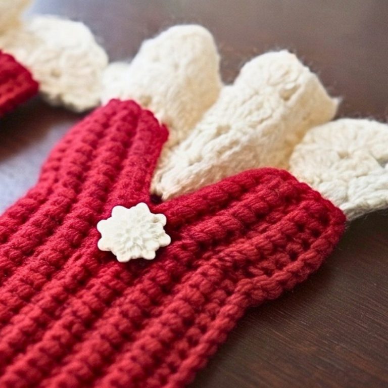 Chain Loop Hook How to Crochet Victorian-Style Fingerless Gloves - DIY Crafts